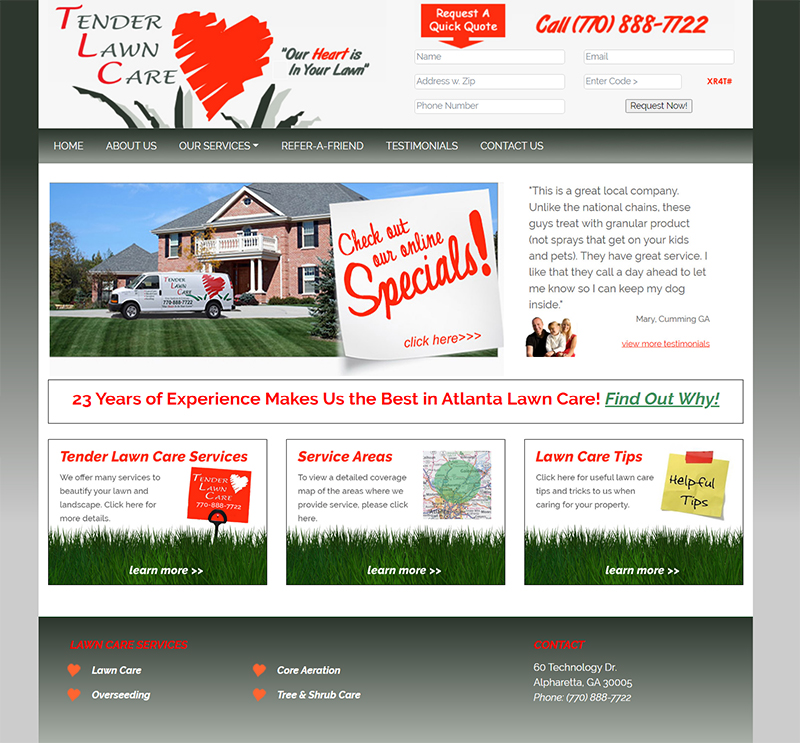 Tender Lawn Care Atlanta